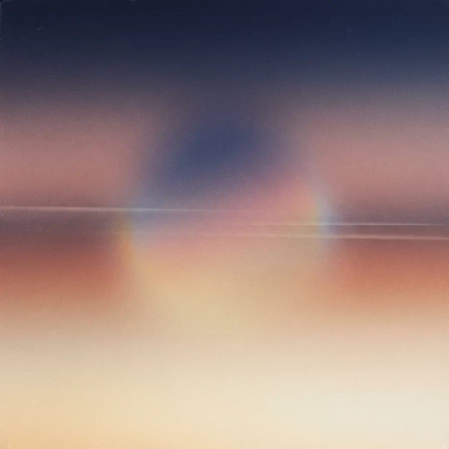 AI-generated album covers example — Ambient — gradient field, made with Nano Banana 2 Lite on BananaBanana