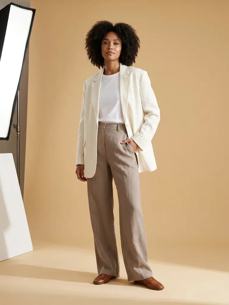 Fashion lookbook AI prompt examples — generated on BananaBanana