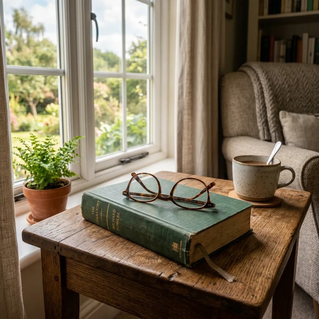 Book with reading glasses, Nano Banana 2