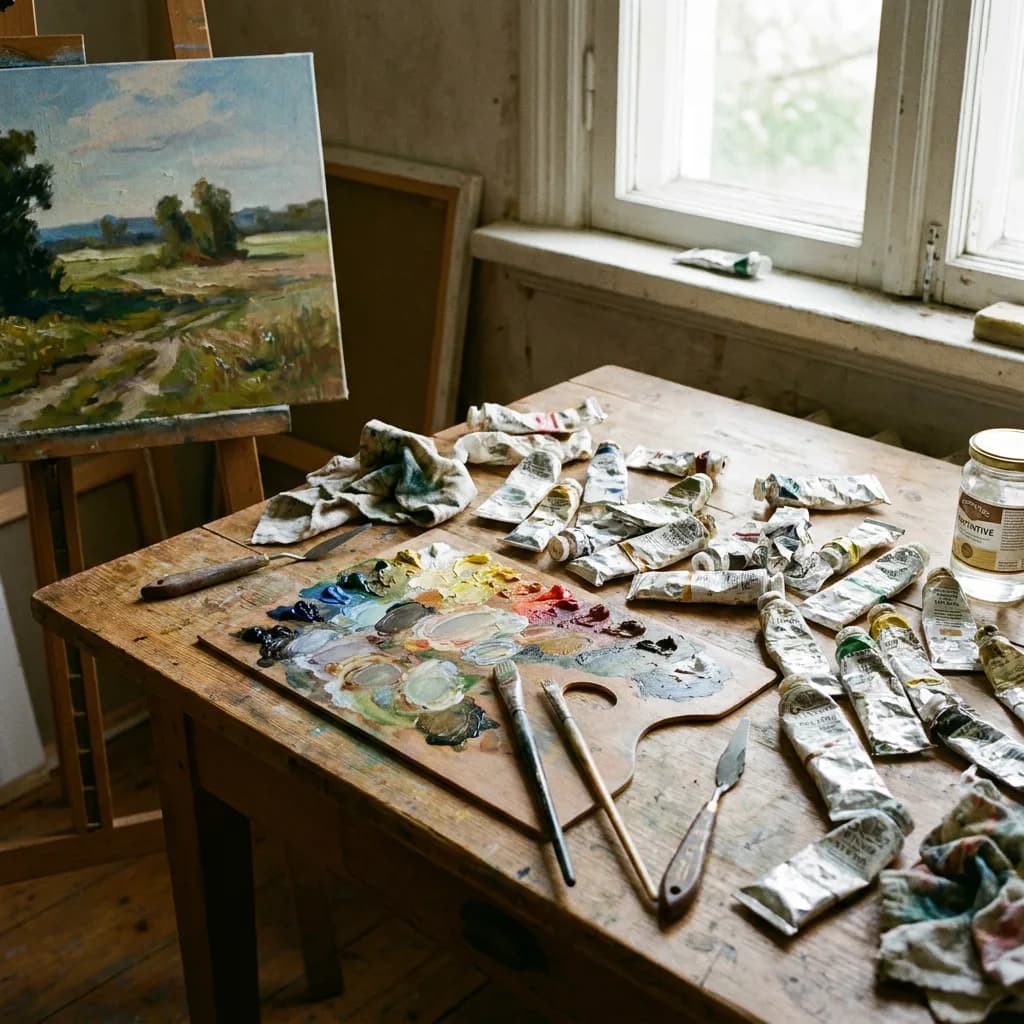 Artist table, Nano Banana Pro