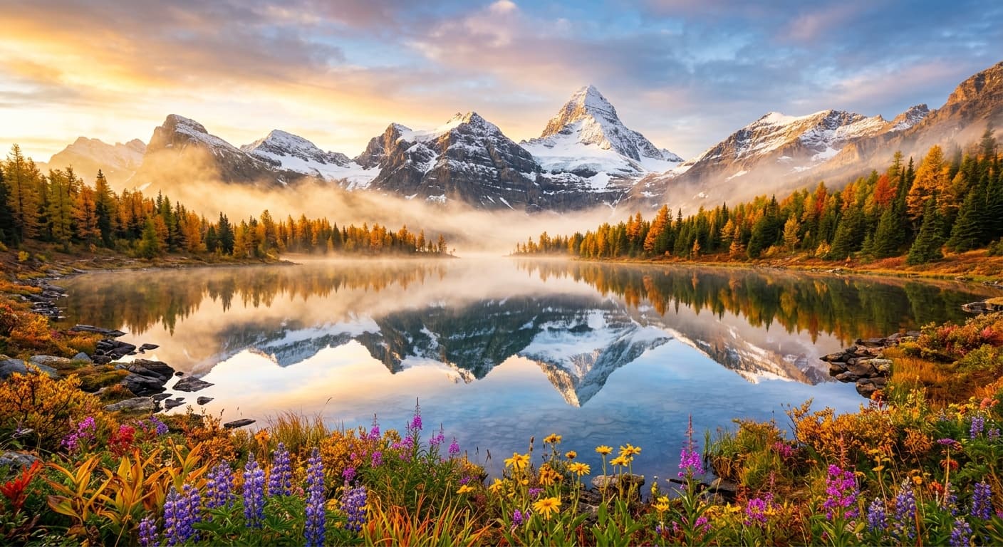 AI-generated nature scene — BananaBanana image generator